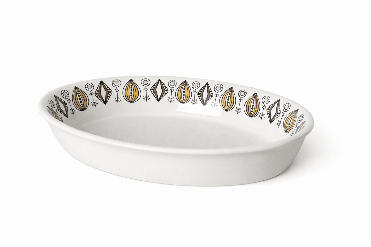 Løkmønster, ildfast form fra Egersund