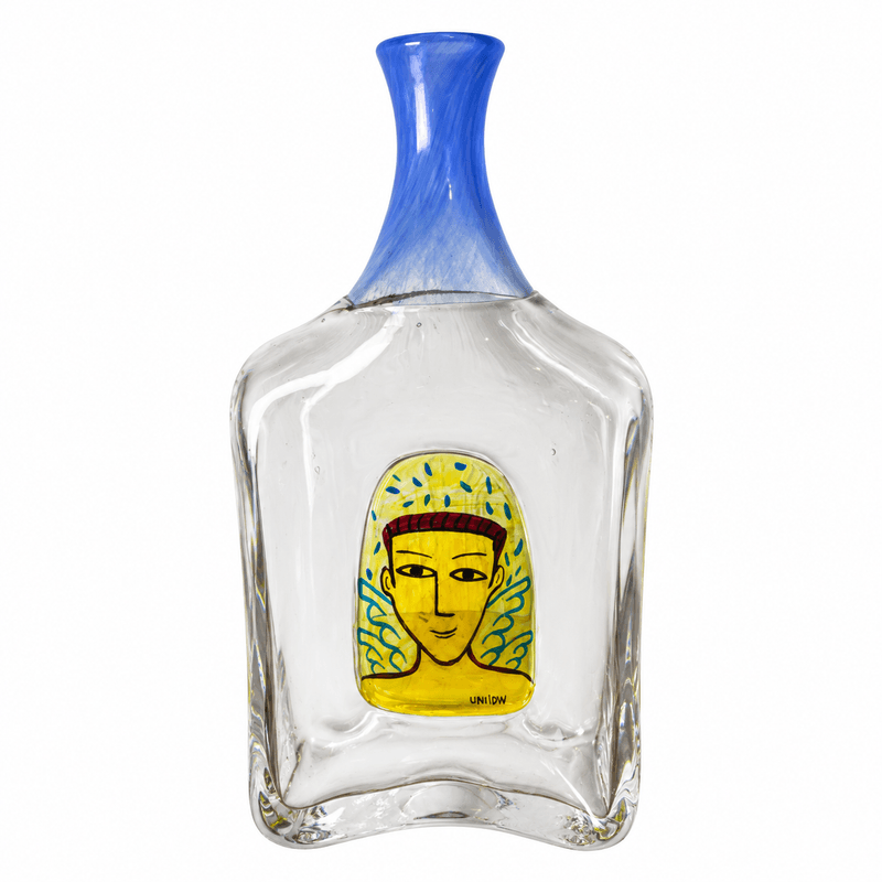 Signert glassvase av Ulrica Hydman-Vallien – Kosta Boda