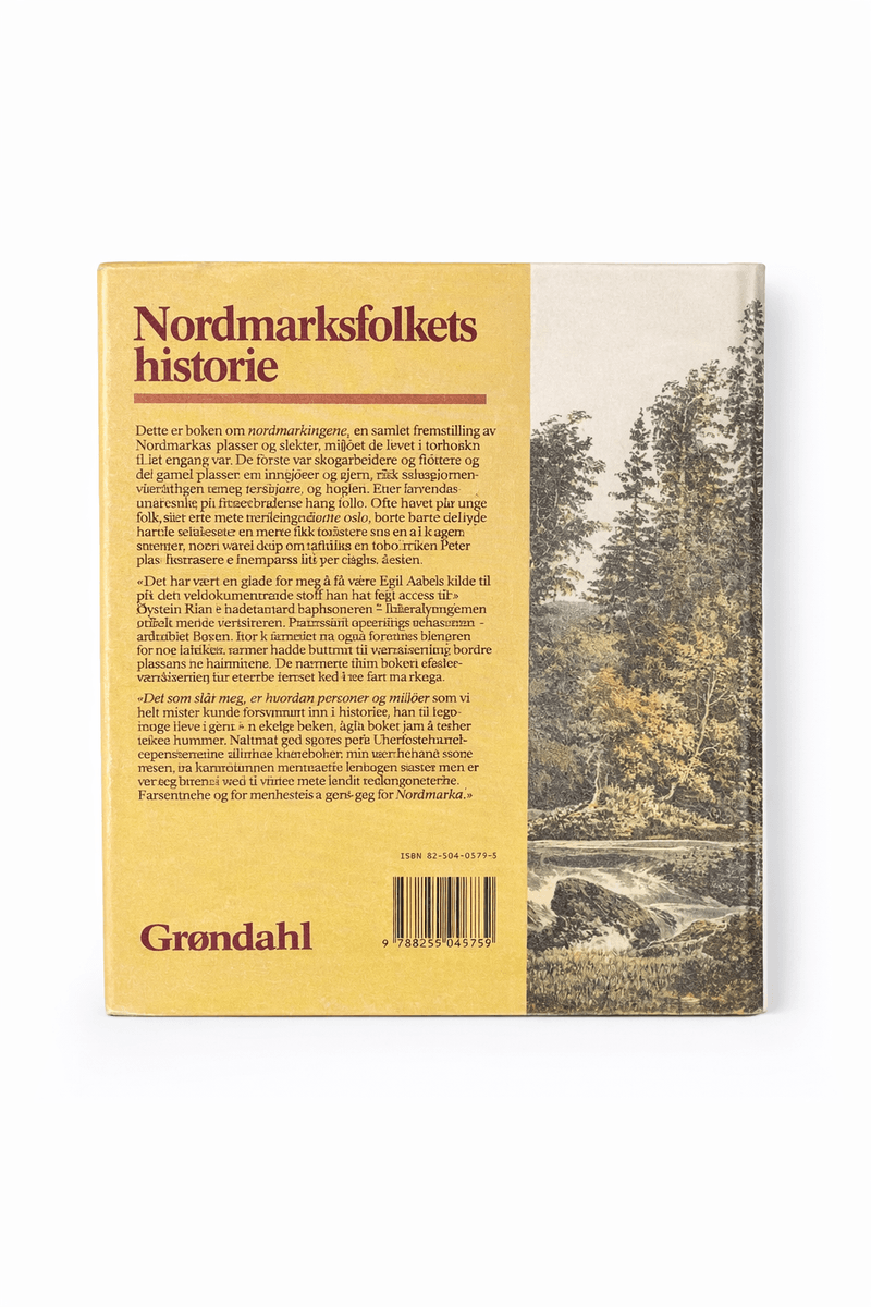 Nordmarksfolk -  plasser og slekter gjennom 300 år
