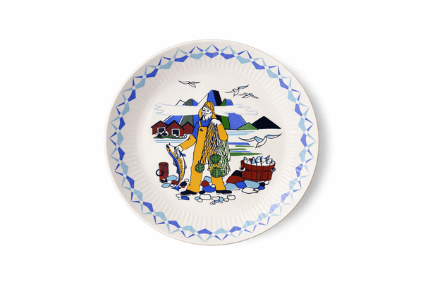 Hovedbilde Torskefiske, tallerken 