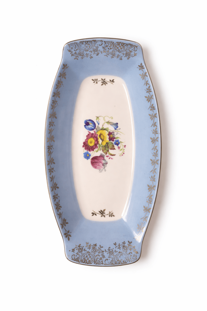 Lyseblått bestemorfat, Figgjo Flint