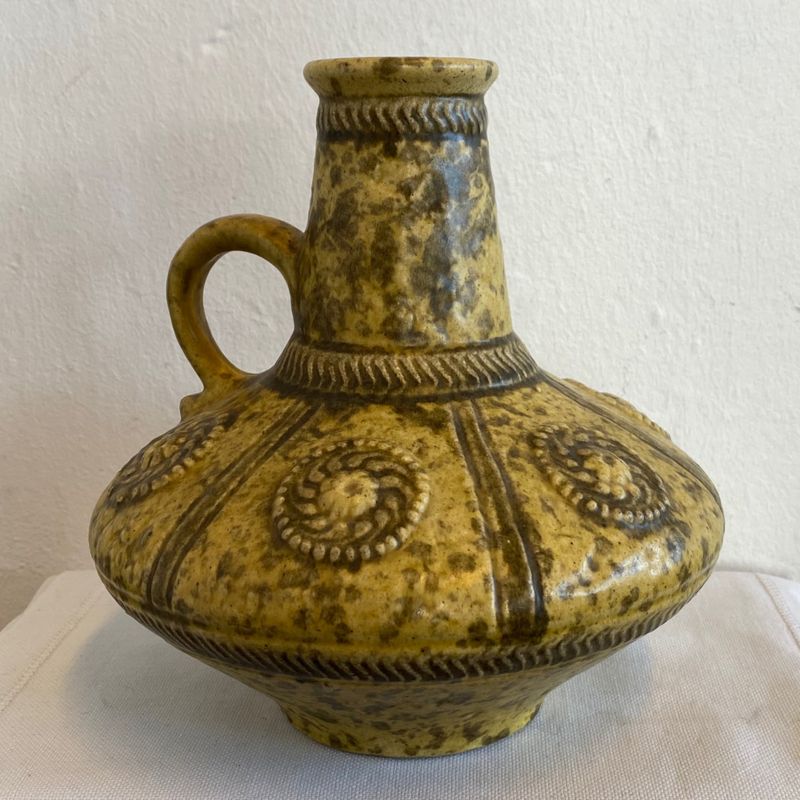 Jasba vase, gulgrønn
