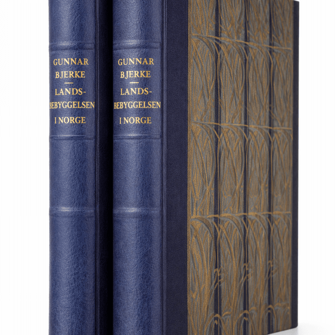 Hovedbilde Gunnar Bjerke - Landsbebyggelsen i Norge, bind 1 ...