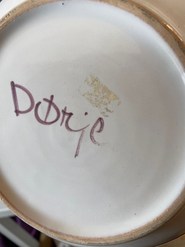 Dørje keramikk, liten bolle
