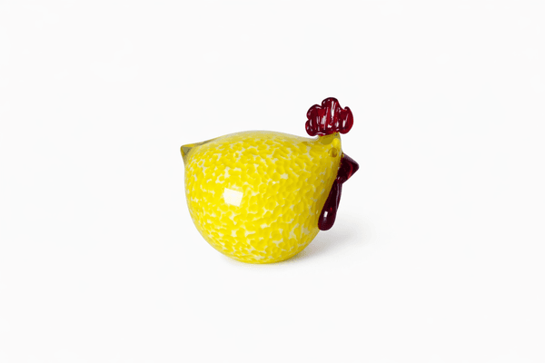 Hovedbilde Gul høne i glass