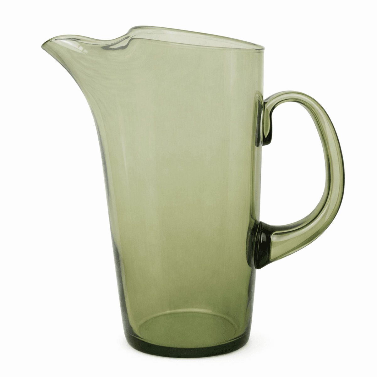 Truls, olivengrønn glassmugge