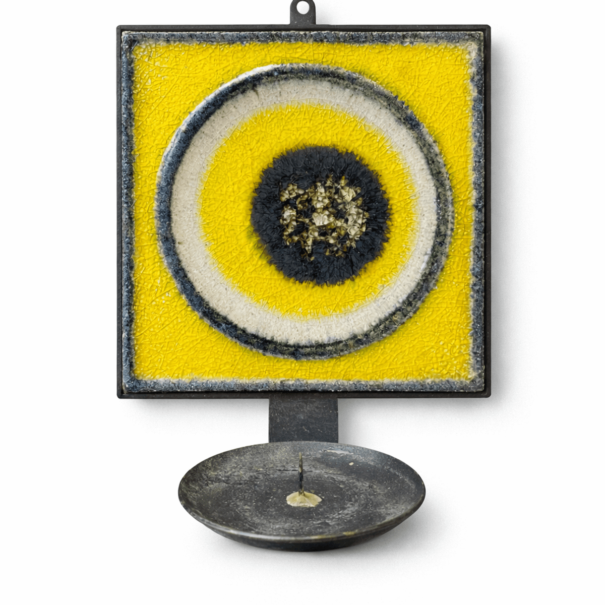 Konrad Galaaen, gul vegg-lysestake