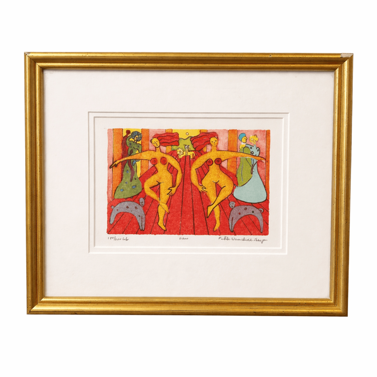 Petite Werenskiold, litografi 